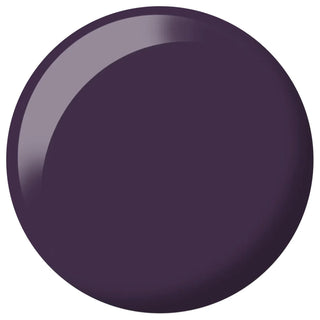 DND HEMA & TPO Free Gel Nail Polish Duo - 141 - Velvet Fig - Black Colors - 0.5 oz