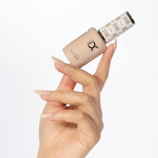 DND HEMA & TPO Free Gel Nail Polish Duo - 008 - Dune - Beige Colors - 0.5 oz