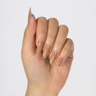 DND HEMA & TPO Free Gel Nail Polish Duo - 018 - Caramela - Brown Colors - 0.5 oz