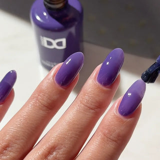 DND HEMA & TPO Free Gel Nail Polish Duo - 120 - Fortune Teller S Scorpio - Purple Colors - 0.5 oz