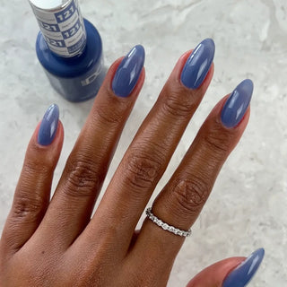 DND HEMA & TPO Free Gel Nail Polish Duo - 121 - Jean Uus! - Blue Colors - 0.5 oz