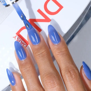 DND HEMA & TPO Free Gel Nail Polish Duo - 122 - Denim High Heels - Blue Colors - 0.5 oz