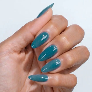 DND HEMA & TPO Free Gel Nail Polish Duo - 125 - Street Smart Zzz - Blue Colors - 0.5 oz