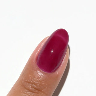 DND HEMA & TPO Free Gel Nail Polish Duo - 137 - Met Him At A Wine Bar - Red Colors - 0.5 oz