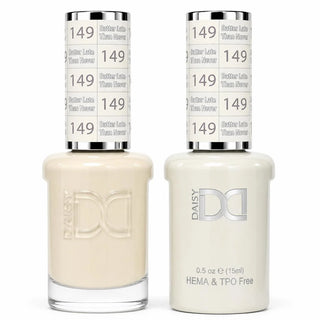 DND 149 Better Late Than Never gel and lacquer duo bottles, 0.5 oz