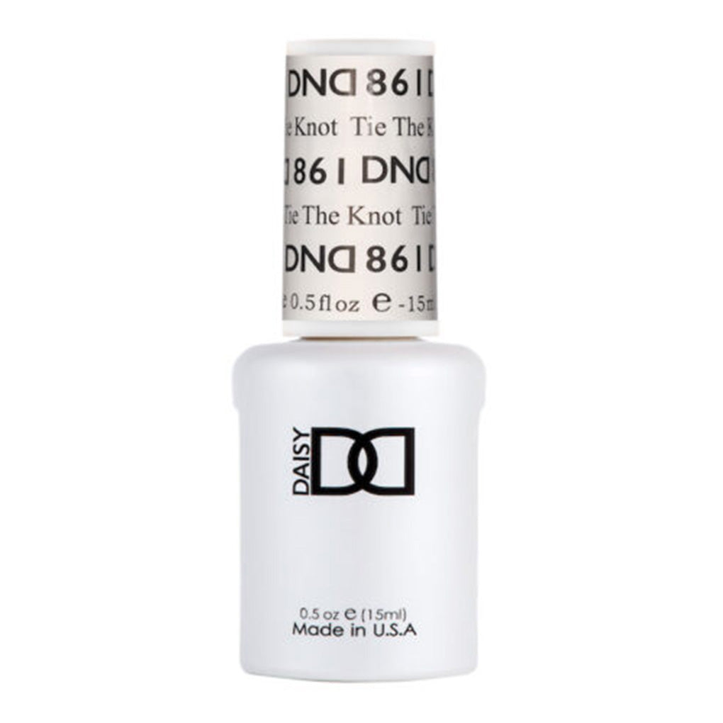 DND Gel Nail Polish Duo - 861 Tie The Knot - DND Sheer Collection