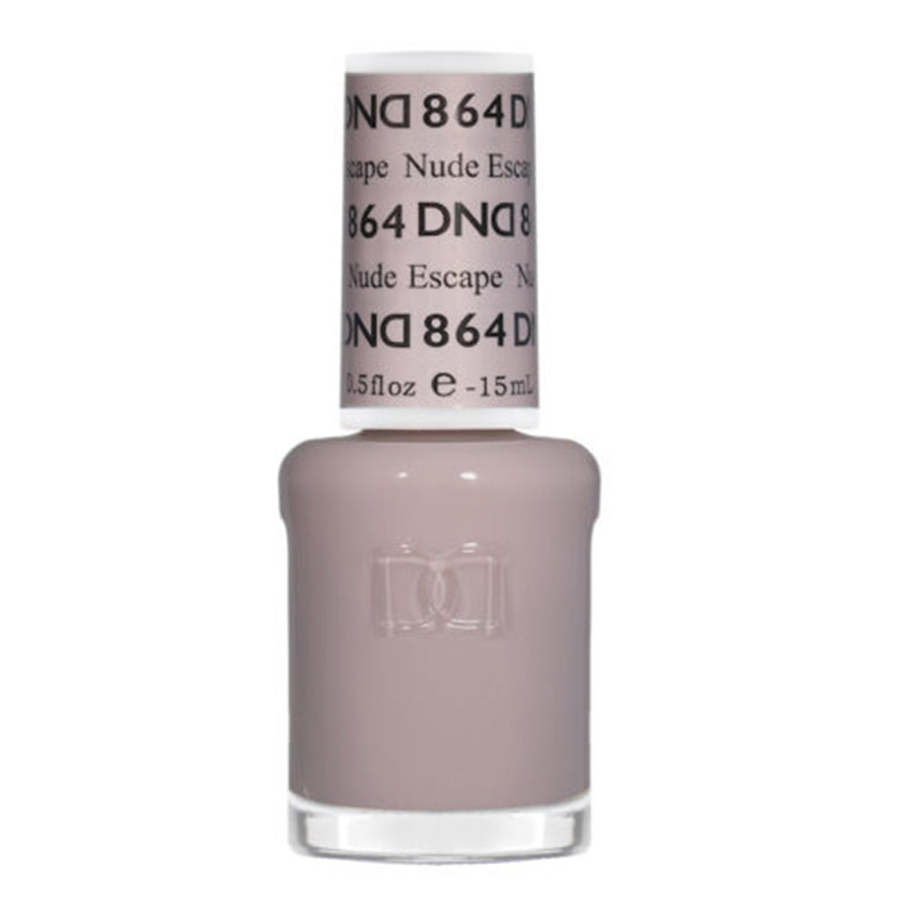 DND Gel Nail Polish Duo - 864 Nude Escape - DND Sheer Collection