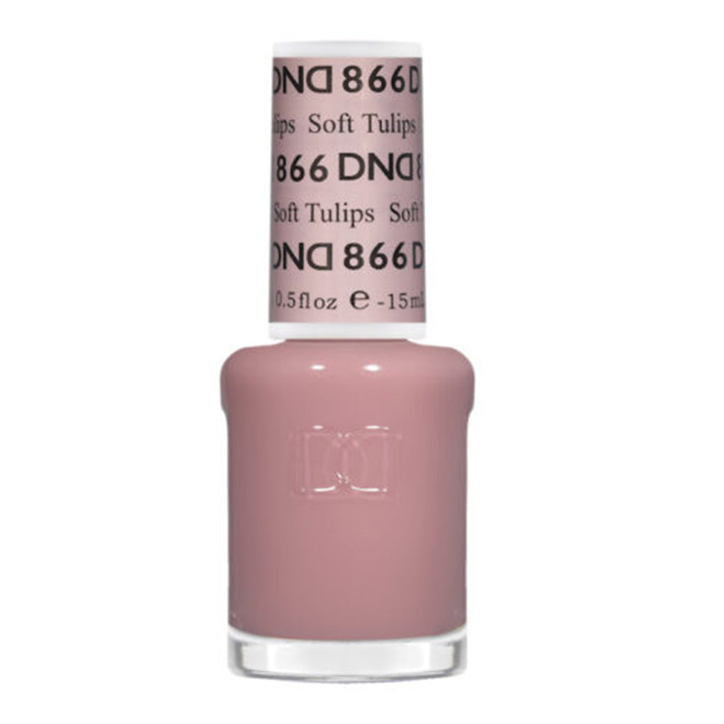 DND Gel Nail Polish Duo - 866 Soft Tulips - DND Sheer Collection