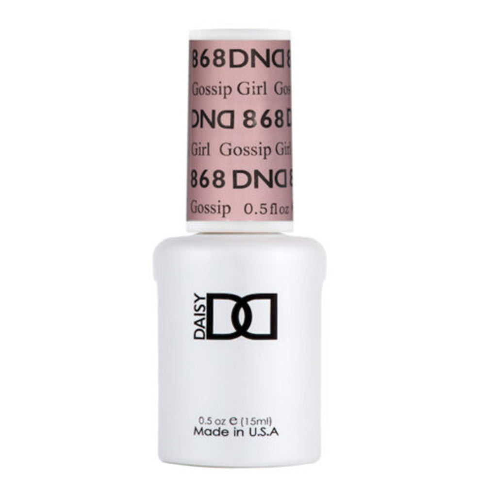 DND Gel Nail Polish Duo - 868 Gossip Girl - DND Sheer Collection