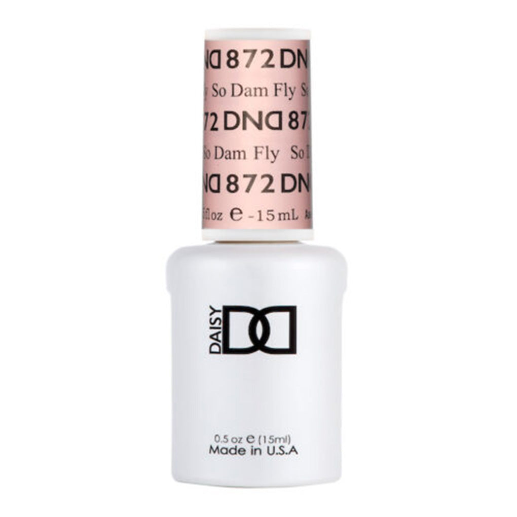 DND Gel Nail Polish Duo - 872 So Dam Fly - DND Sheer Collection