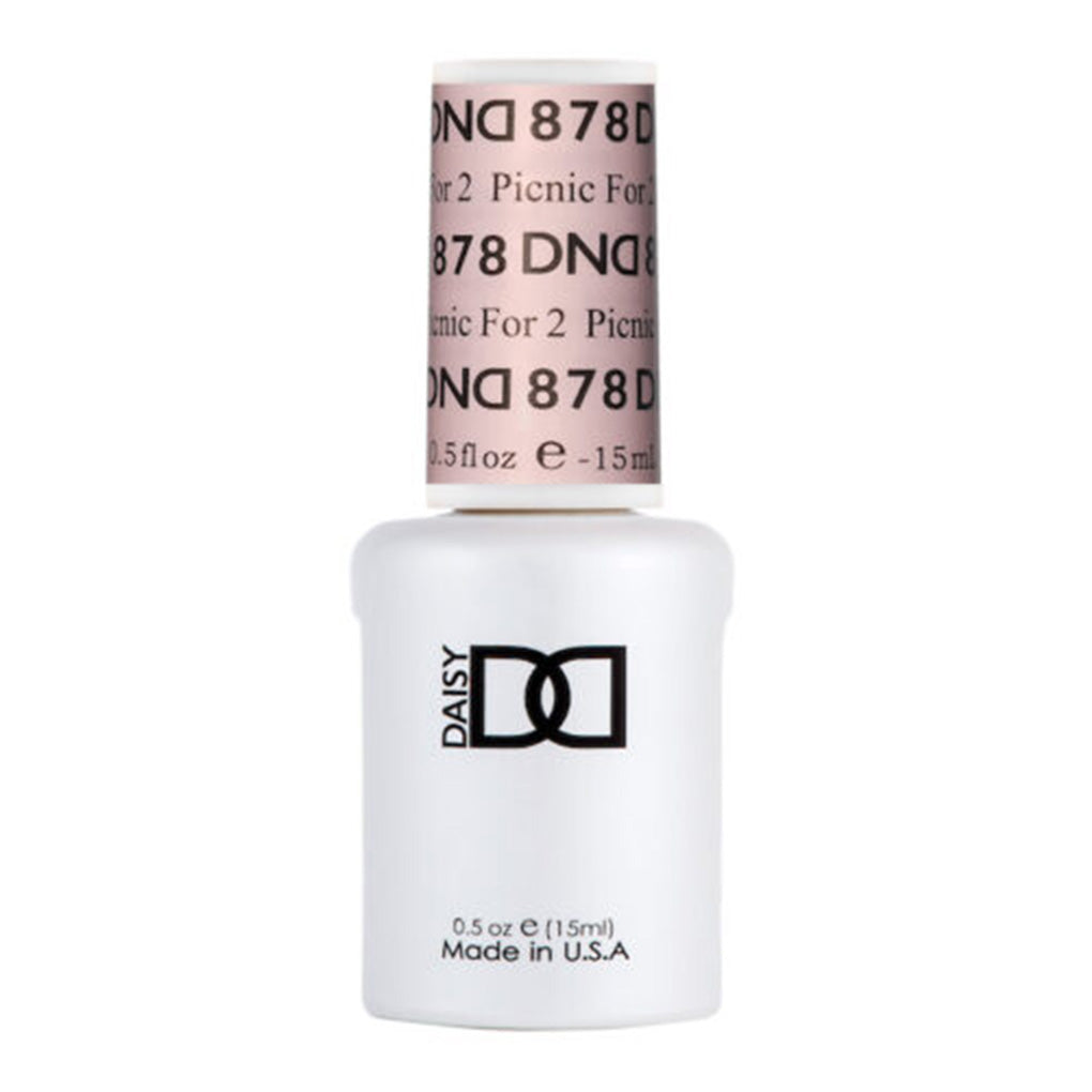 DND Gel Nail Polish Duo - 878 Picnic For 2 - DND Sheer Collection