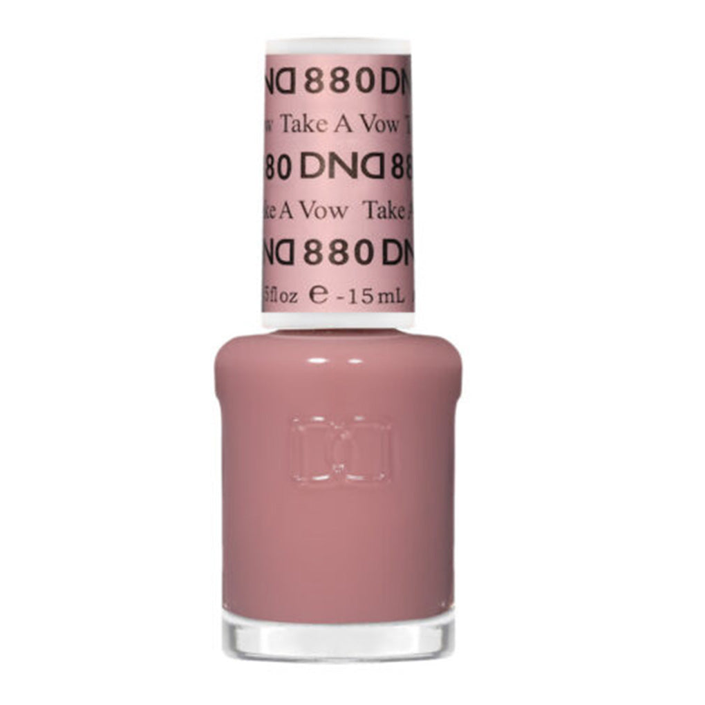 DND Gel Nail Polish Duo - 880 Take A Vow - DND Sheer Collection