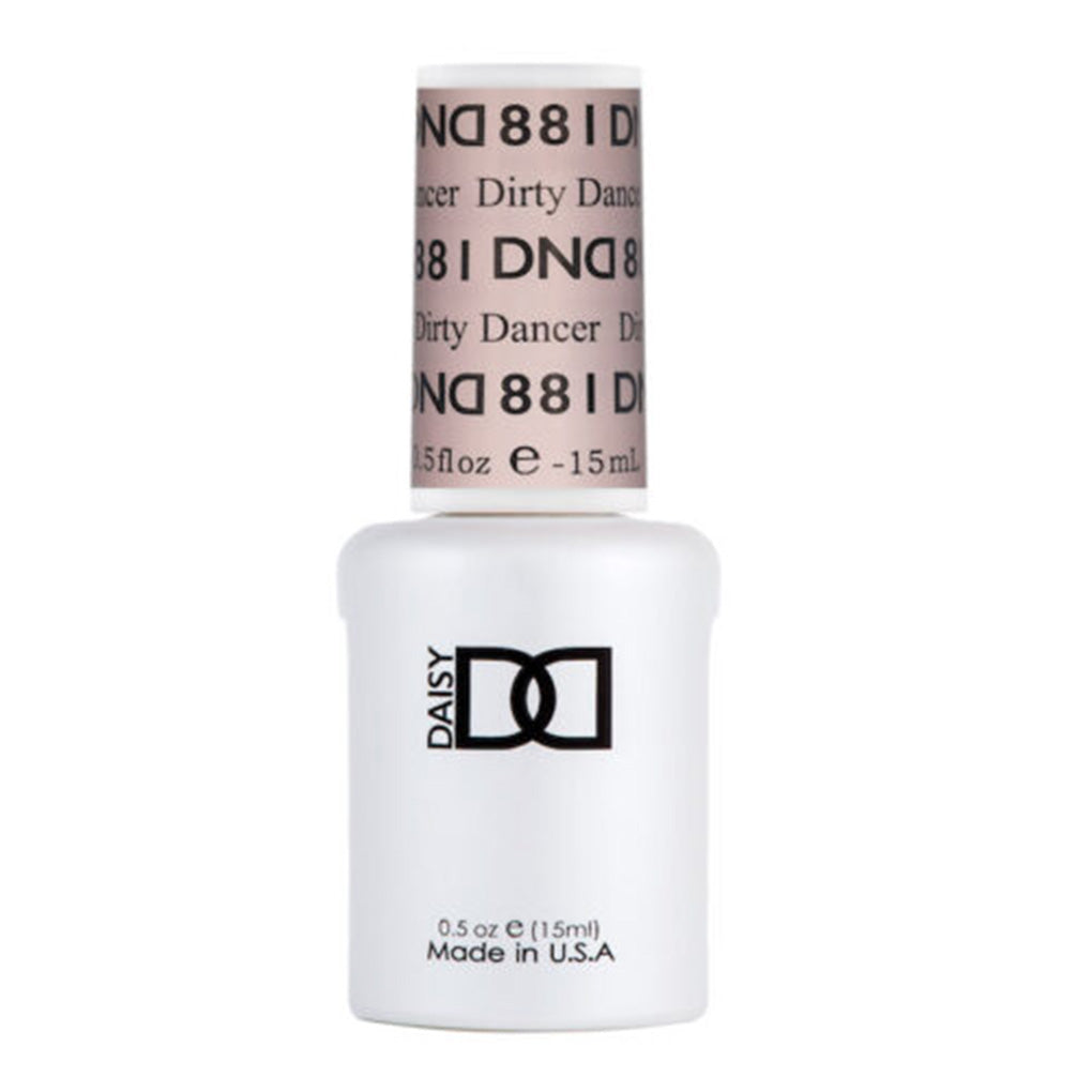 DND Gel Nail Polish Duo - 881 Dirty Dancer - DND Sheer Collection