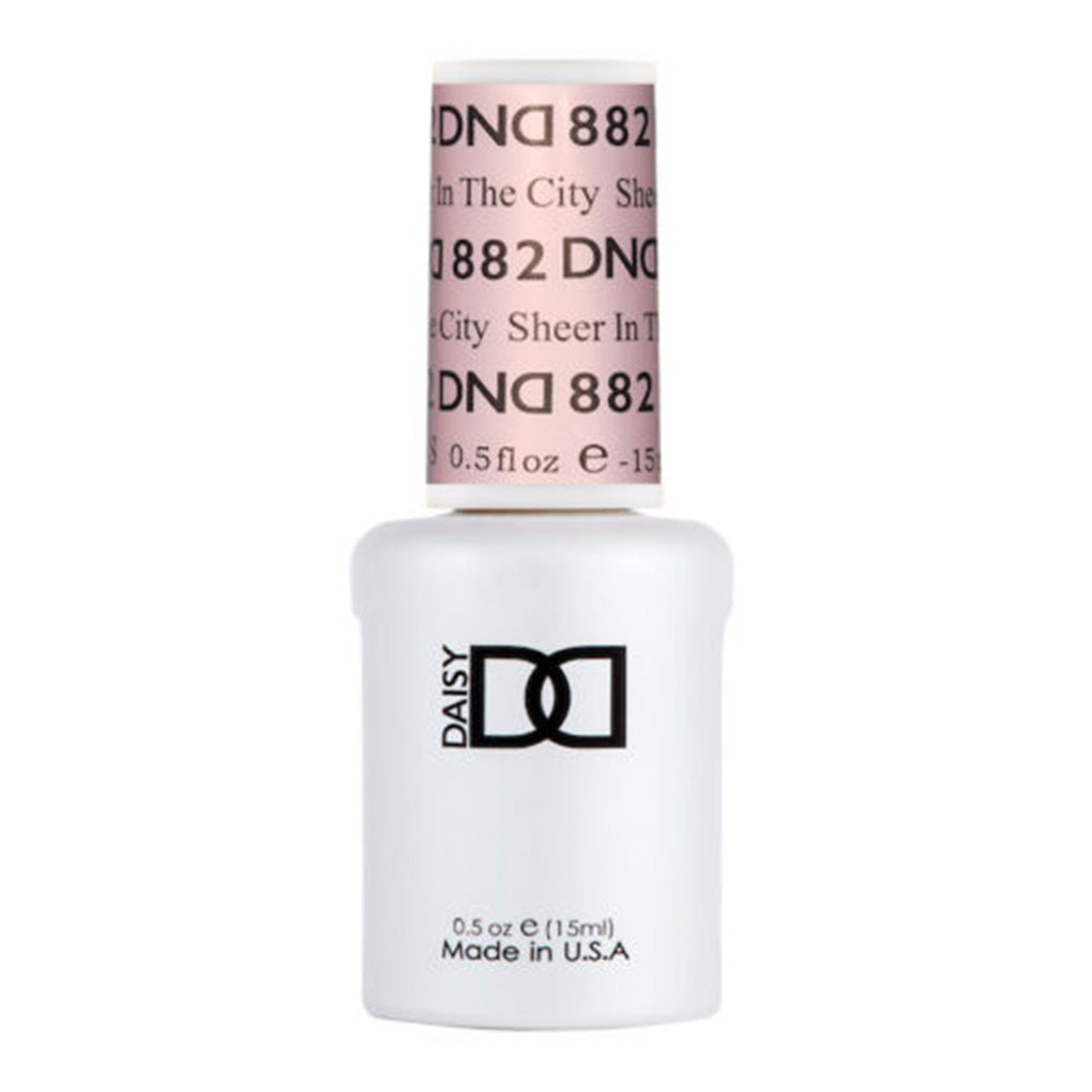 DND Gel Nail Polish Duo - 882 Sheer In The City - DND Sheer Collection