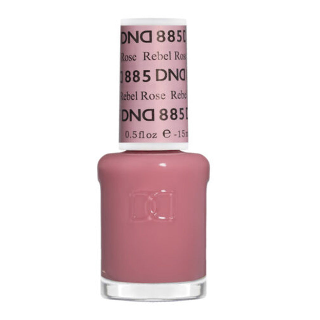 DND Gel Nail Polish Duo - 885 Rebel Rose - DND Sheer Collection