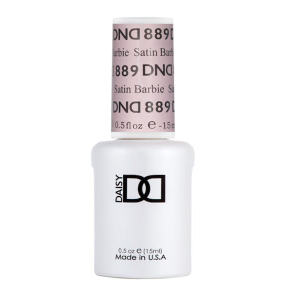 DND Gel Nail Polish Duo - 889 Satin Barbie - DND Sheer Collection