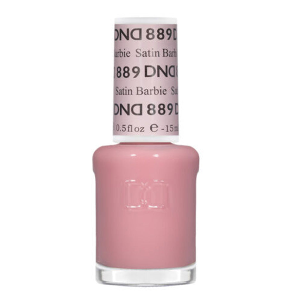 DND Gel Nail Polish Duo - 889 Satin Barbie - DND Sheer Collection