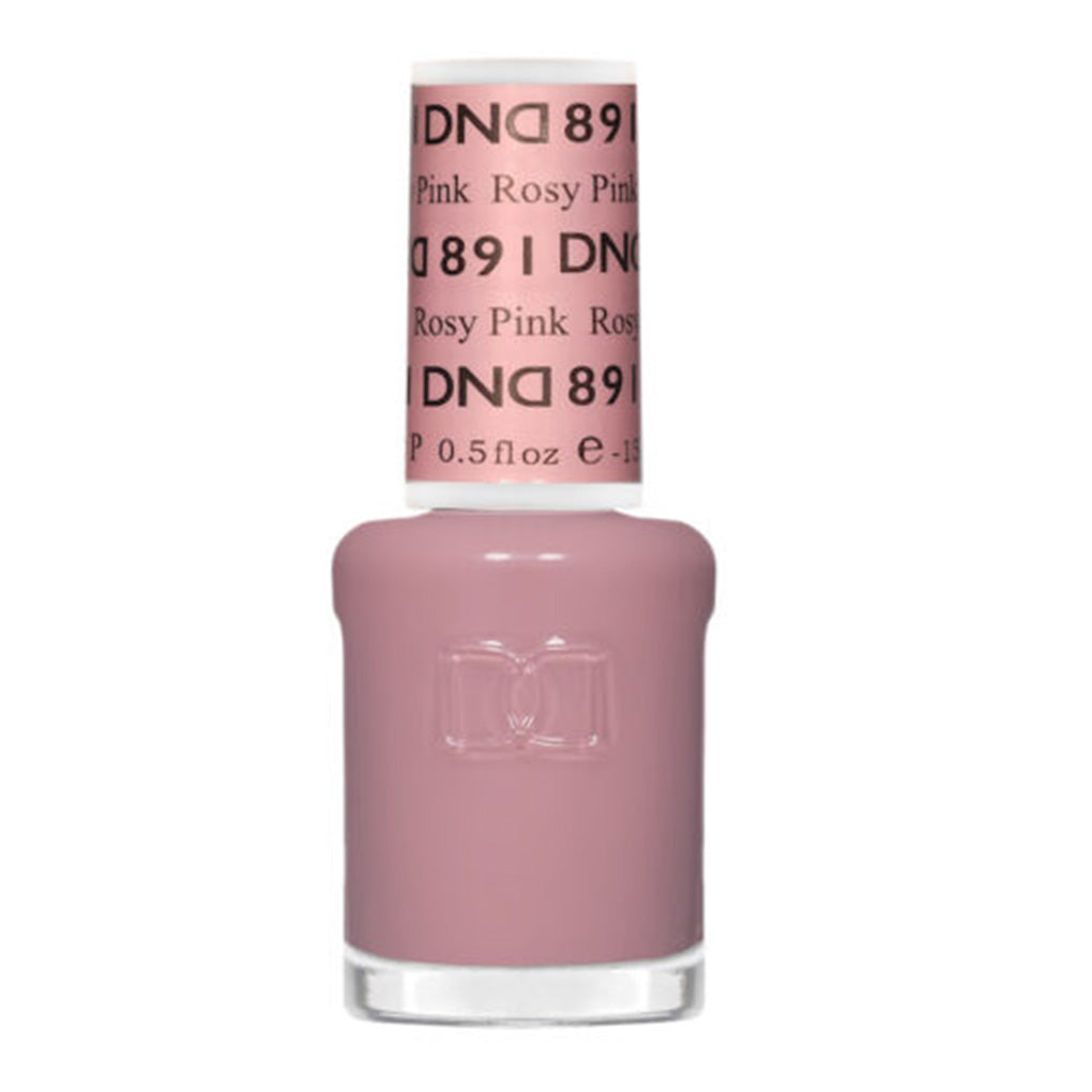 DND Gel Nail Polish Duo - 891 Rosy Pink - DND Sheer Collection