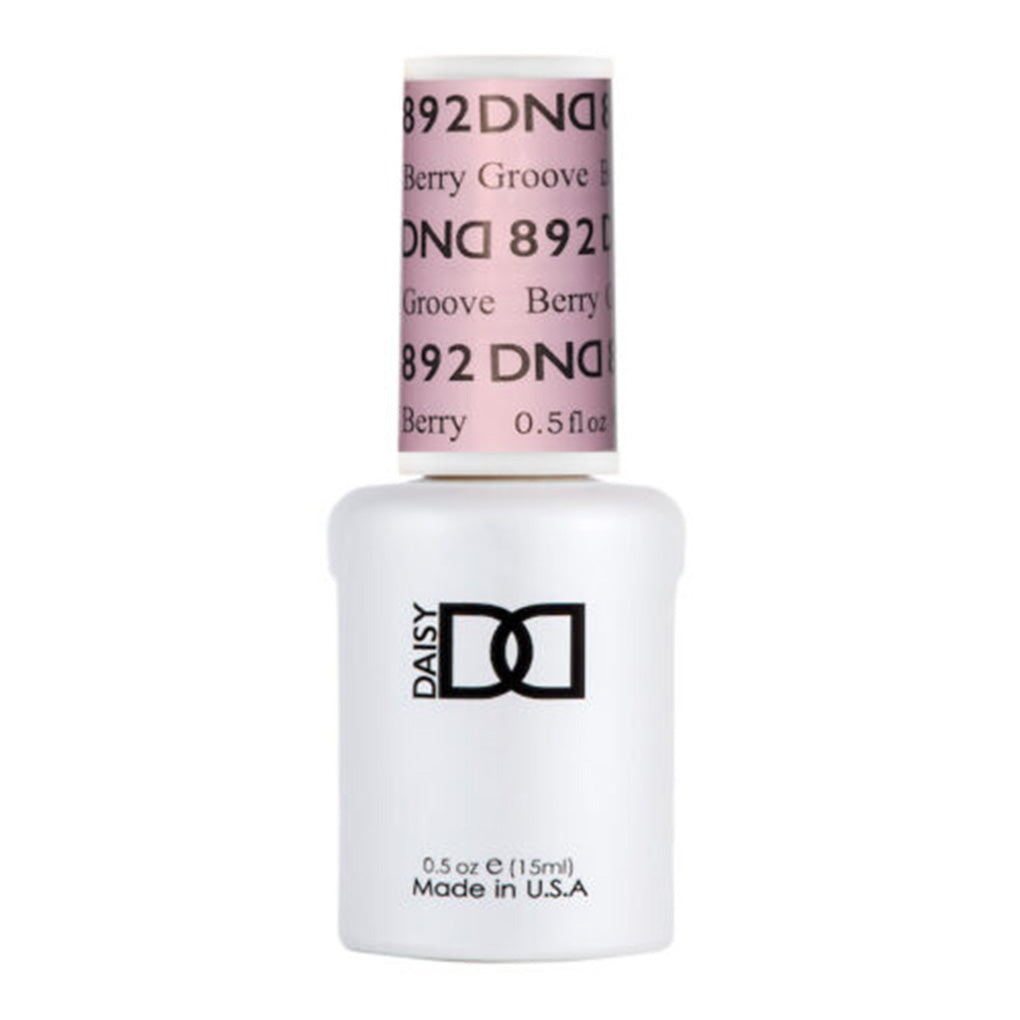 DND Gel Nail Polish Duo - 892 Berry Groove - DND Sheer Collection