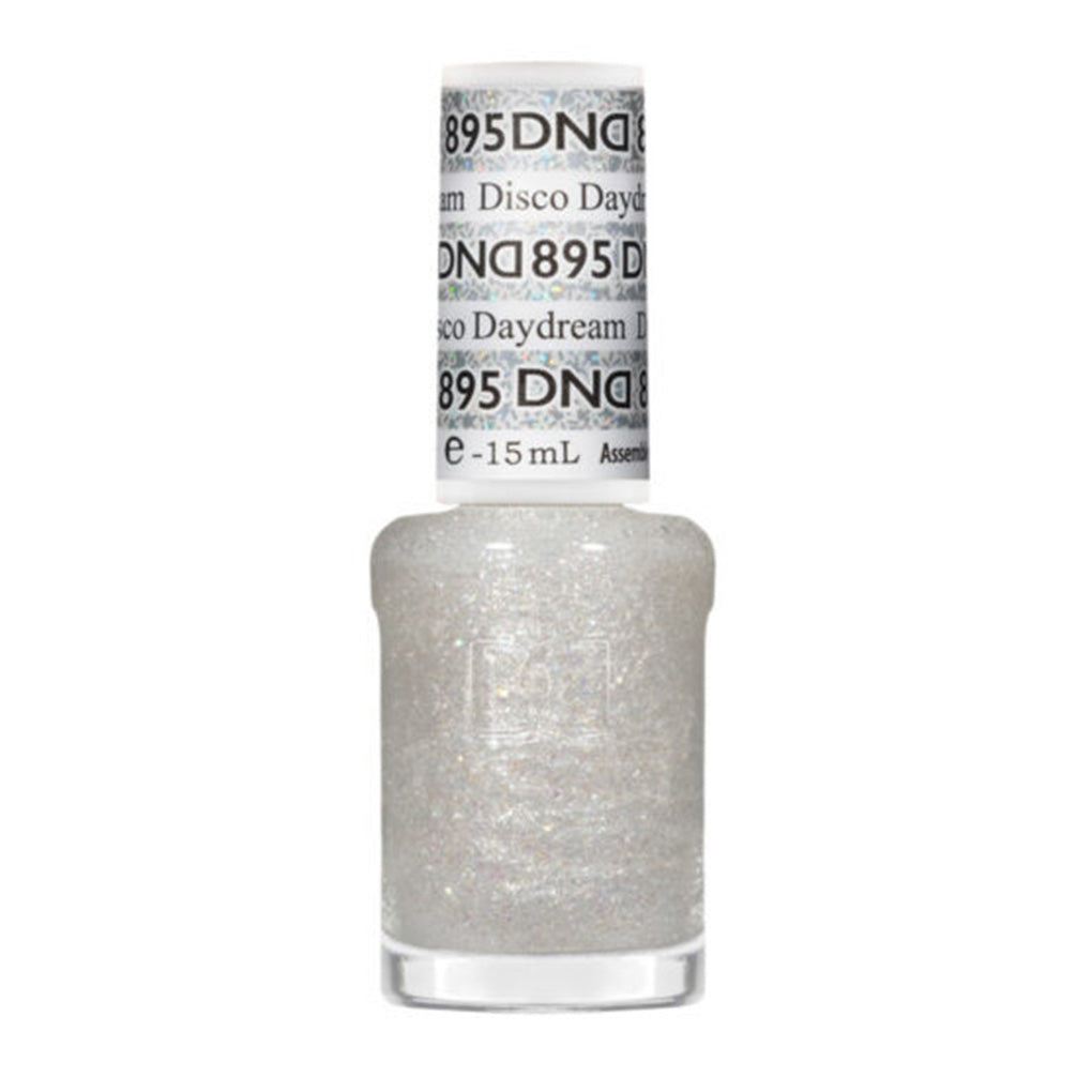 DND Gel Nail Polish Duo - 895 Disco Daydream - DND Super Glitter Collection