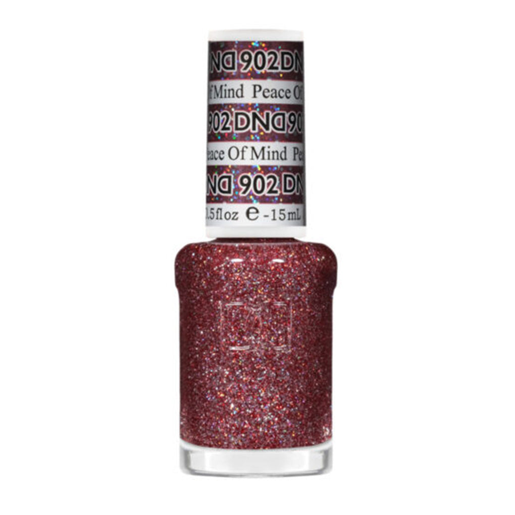 DND Gel Nail Polish Duo - 902 Peace of Mind - DND Super Glitter Collection