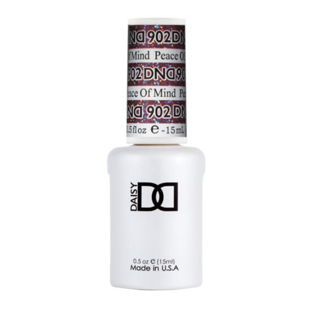 DND Gel Nail Polish Duo - 902 Peace of Mind - DND Super Glitter Collection