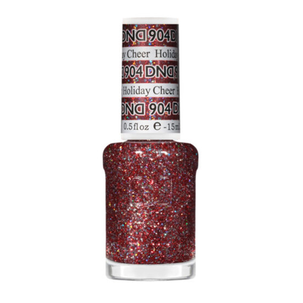 DND Gel Nail Polish Duo - 904 Holiday Cheer - DND Super Glitter Collection