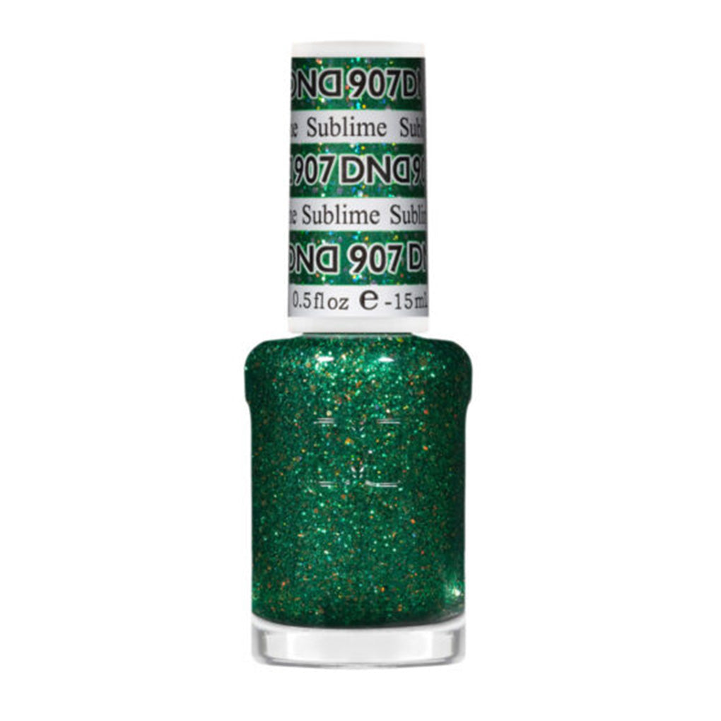 DND Gel Nail Polish Duo - 907 Sublime - DND Super Glitter Collection