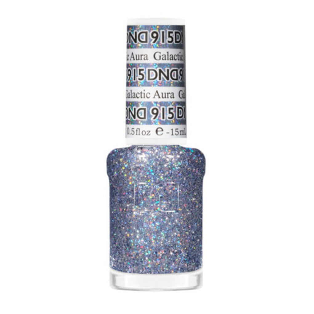 DND Gel Nail Polish Duo - 915 Galactic Aura - DND Super Glitter Collection