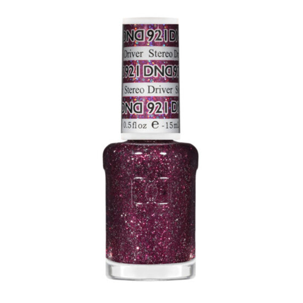 DND Gel Nail Polish Duo - 921 Stereo Driver - DND Super Glitter Collection