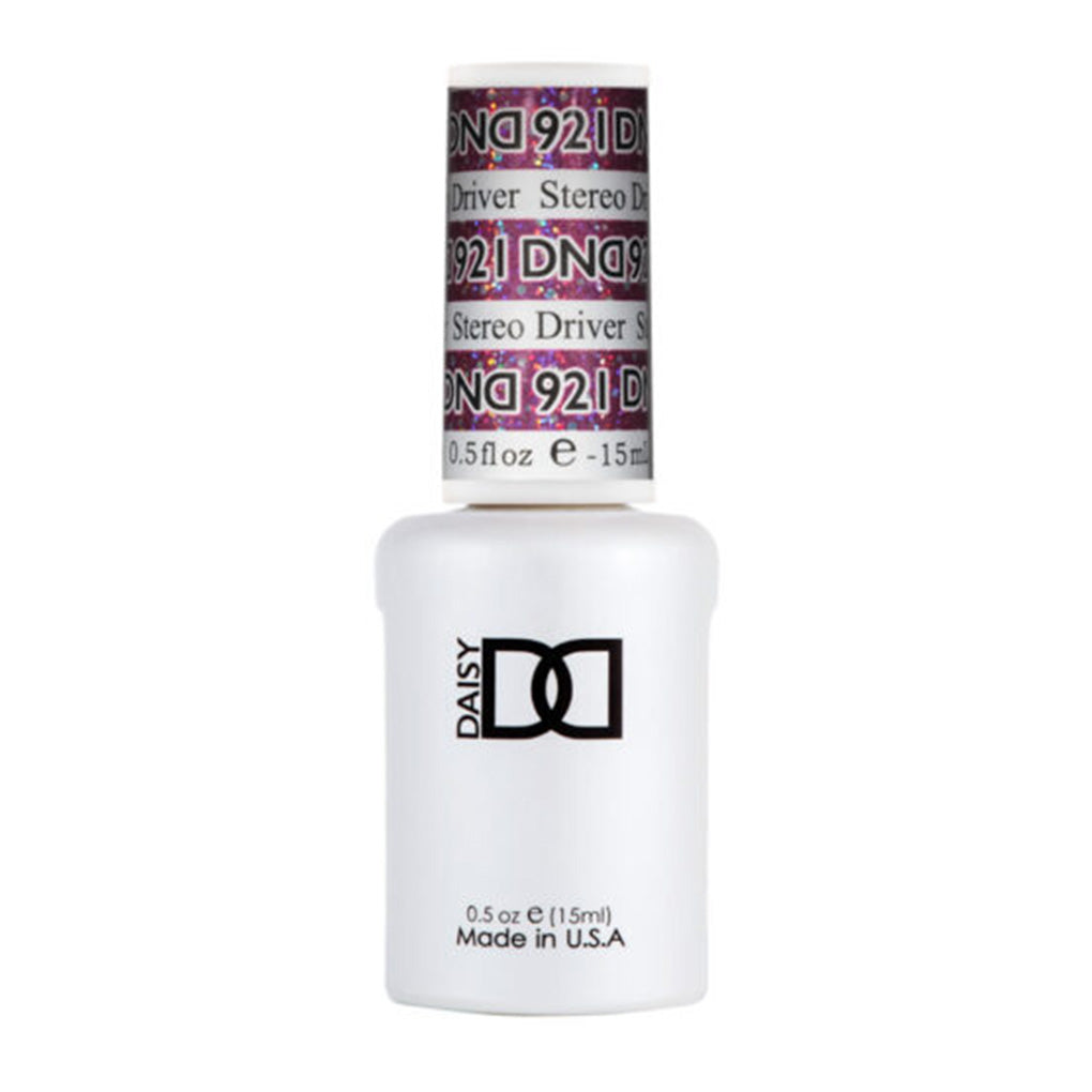 DND Gel Nail Polish Duo - 921 Stereo Driver - DND Super Glitter Collection