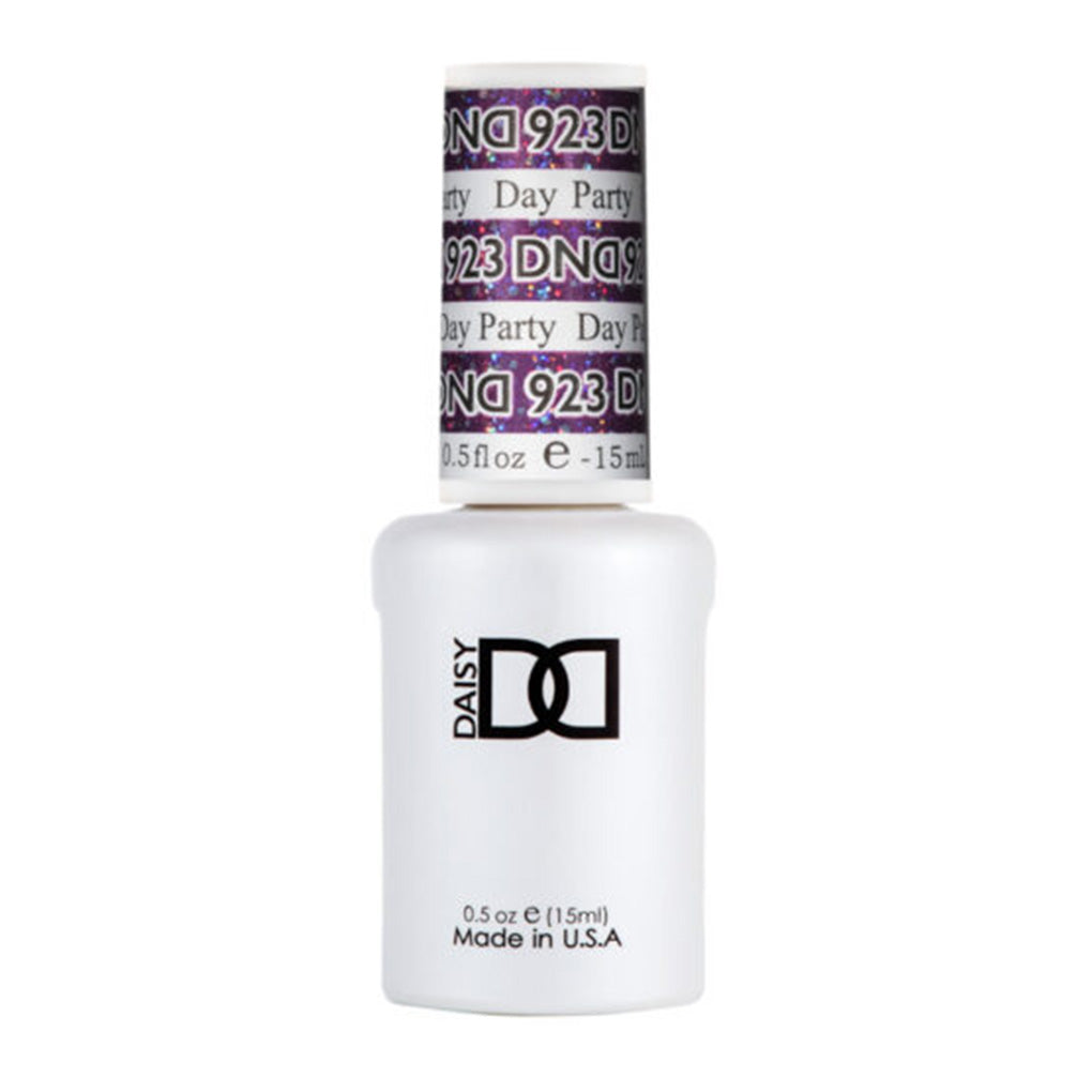 DND Gel Nail Polish Duo - 923 Day Party - DND Super Glitter Collection