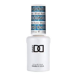 DND Gel Nail Polish Duo - 926 Blue Aura - DND Super Glitter Collection