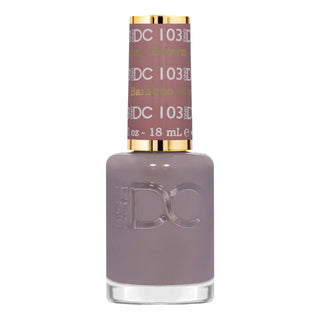 DND DC Nail Lacquer - 103 Bamboo Brown