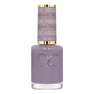 DND DC Nail Lacquer - 105 Beige Brown