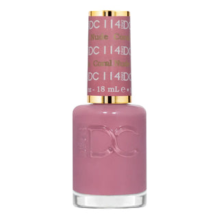 DND DC Nail Lacquer - 114 Coral Nude