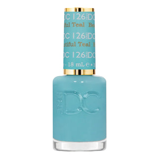 DND DC Nail Lacquer - 126 Beautiful Teal