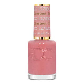 DND DC Nail Lacquer - 127 Deep Chestnut