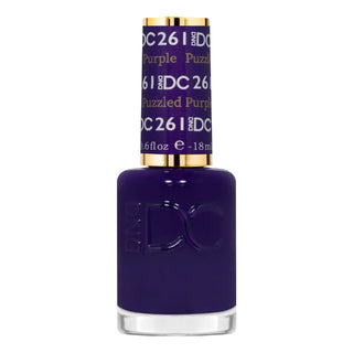 DND DC Nail Lacquer - 261 Puzzled Purple