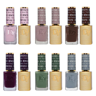 DND Diva Fall Gel & Polish 6pc Bundle - Earthy Tones