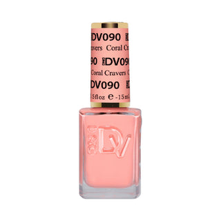 DND DIVA Nail Lacquer - 090 Cravers Coral