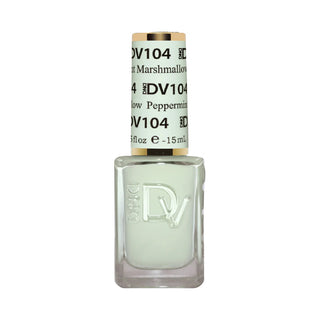 DND DIVA Nail Lacquer - 104 Marshmallow Peppermint