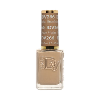 DND DIVA Nail Lacquer - 266 Nude Mocha