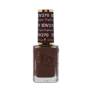 DND DIVA Nail Lacquer - 270 Triple Espresso