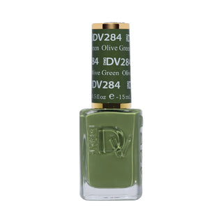 DND DIVA Nail Lacquer - 284 Olive Green