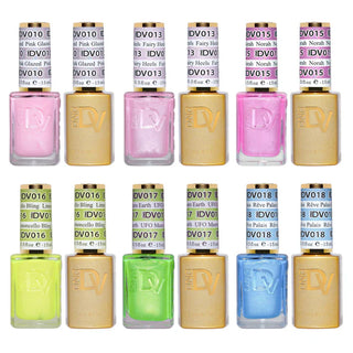 DND Diva Gel & Polish 6pc Bundle - Glitter Glaze