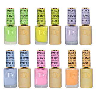 DND Diva Spring Gel & Polish 6pc Bundle - Springtime Hues