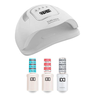 DND Gel Basic Kit - 473 French Tips & Nail Lamp