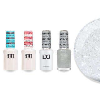 DND Gel & Lacquer Combo - Base Top Gel & 443 Twinkle Little Star