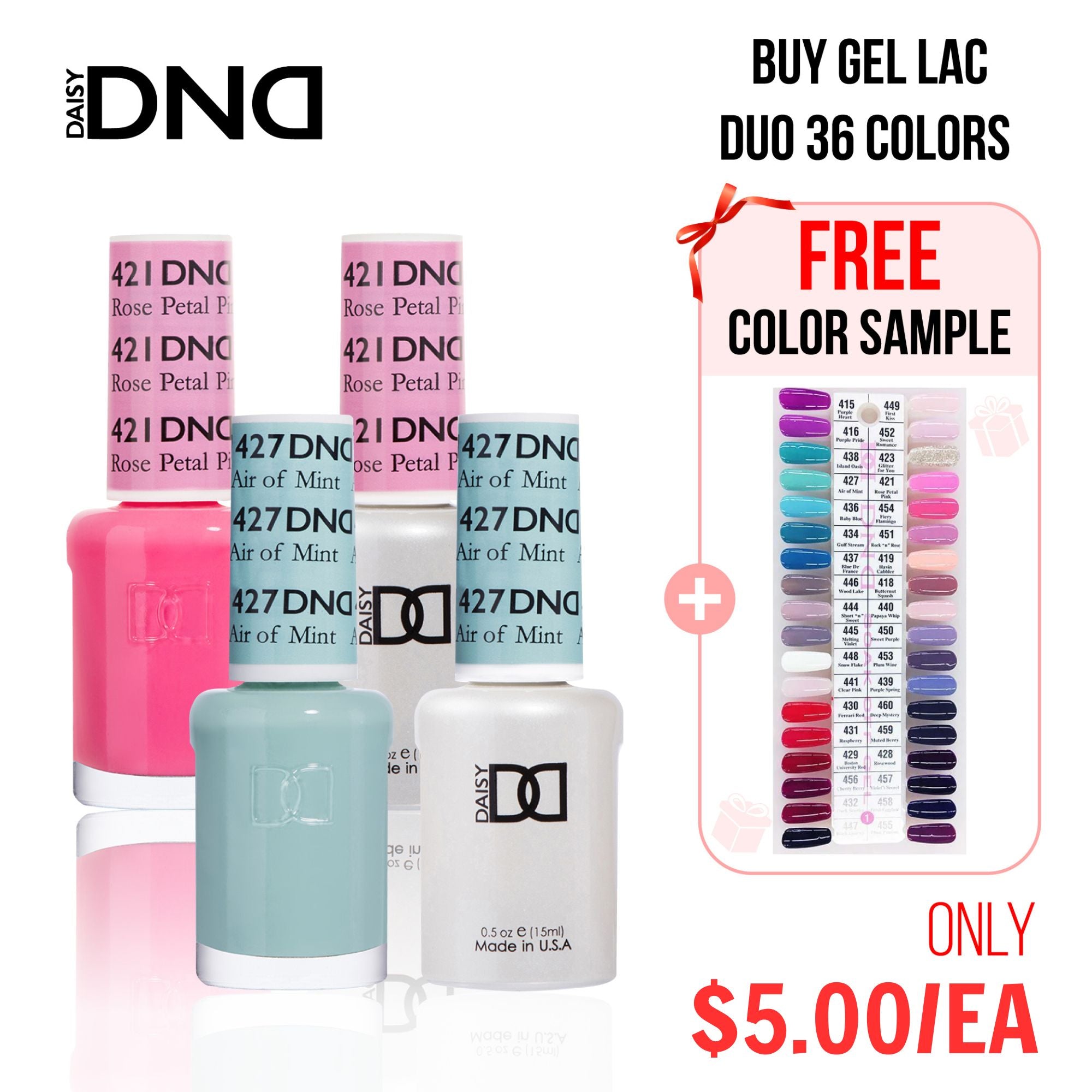 DND Part 01 - Set of 30 Gel & Lacquer Combos